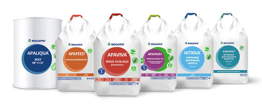Продукция Группы «ФосАгро»
